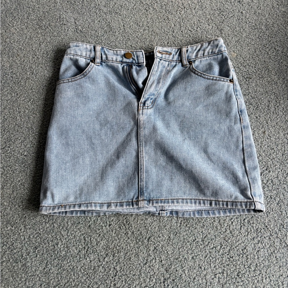 Forever 21 Blue Denim Skirt
